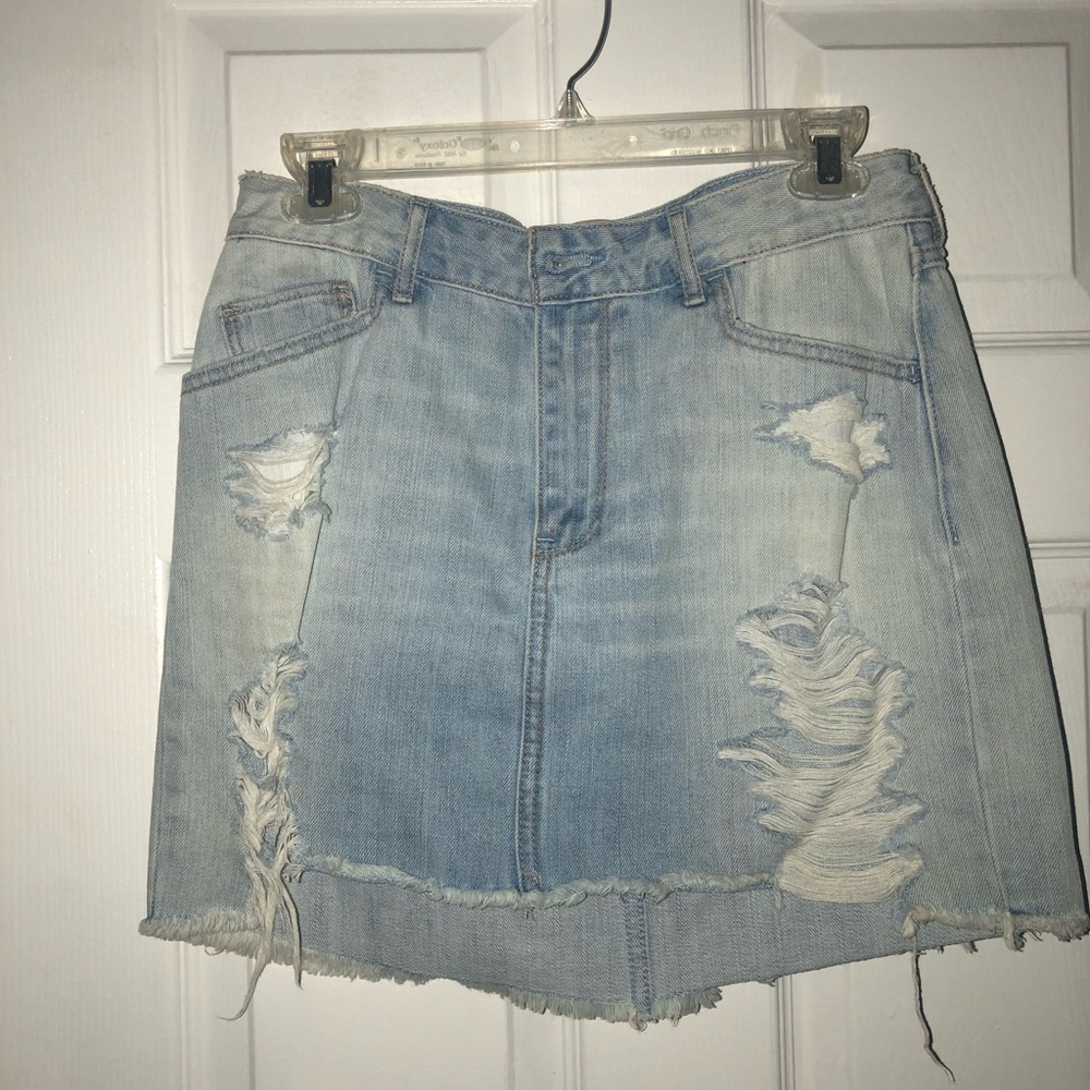 Jean skirt